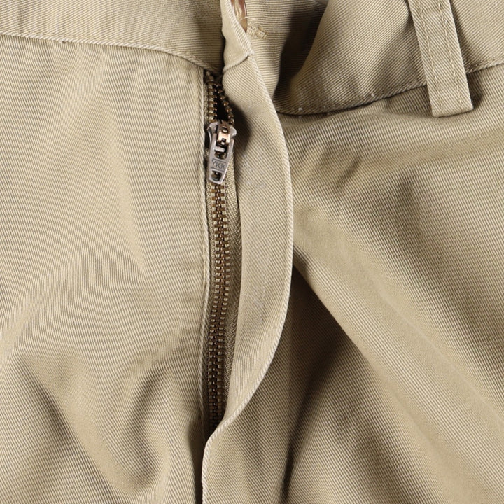 90s-00'S LLBean CLASSIC FIT Chino Pants, Men's W35 (approx.), Vintage cotton Beige type Vintage Second Hand