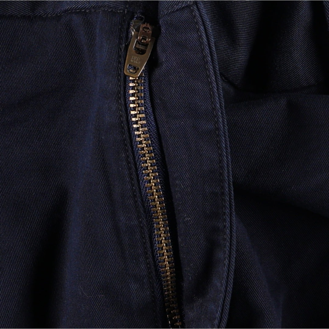 Ralph Lauren POLO RALPH LAUREN STRETCH CLASSIC FIT Chino Pants, Men's W36 (approx.) cotton navy blue type Vintage Second Hand
