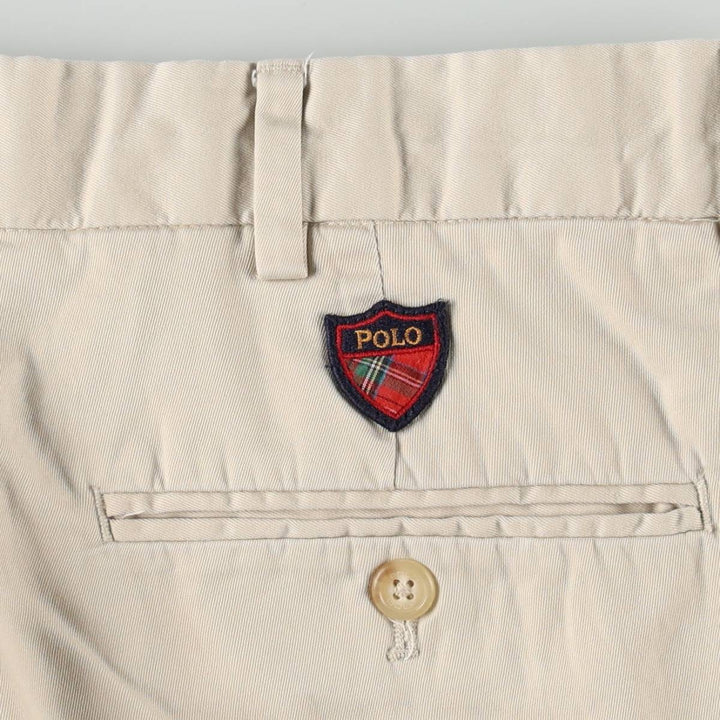 Ralph Lauren POLO GOLF Chino Pants, Men's Size W34 (approx.) cotton Beige type Vintage Second Hand