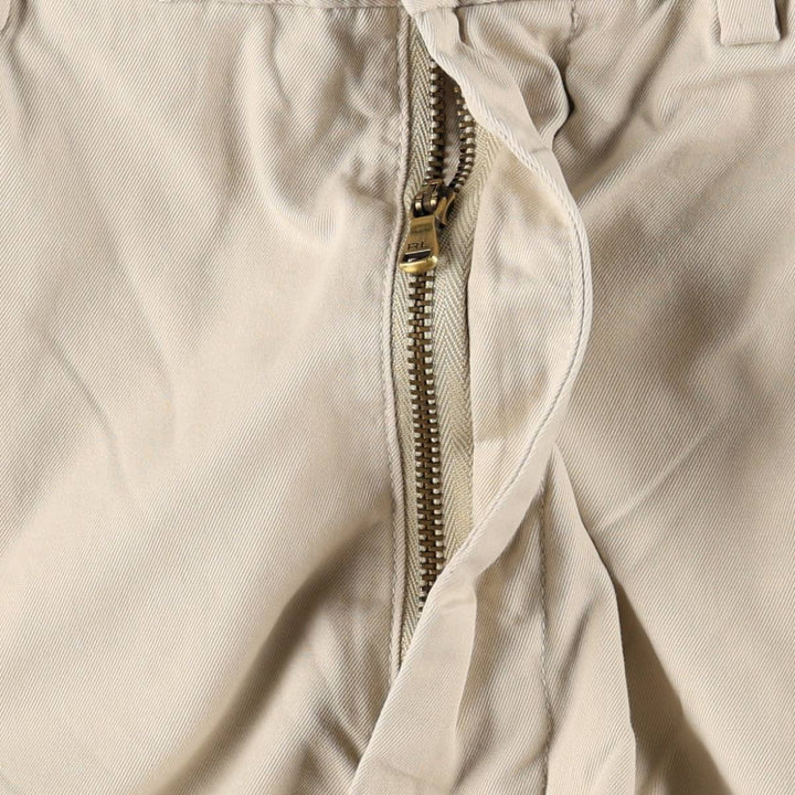 Ralph Lauren POLO GOLF Chino Pants, Men's Size W34 (approx.) cotton Beige type Vintage Second Hand