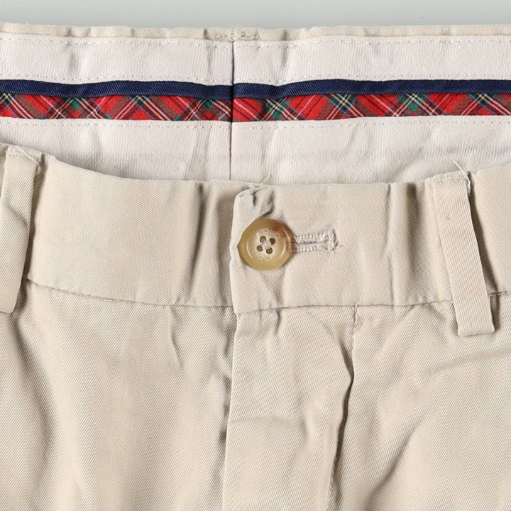 Ralph Lauren POLO GOLF Chino Pants, Men's Size W34 (approx.) cotton Beige type Vintage Second Hand
