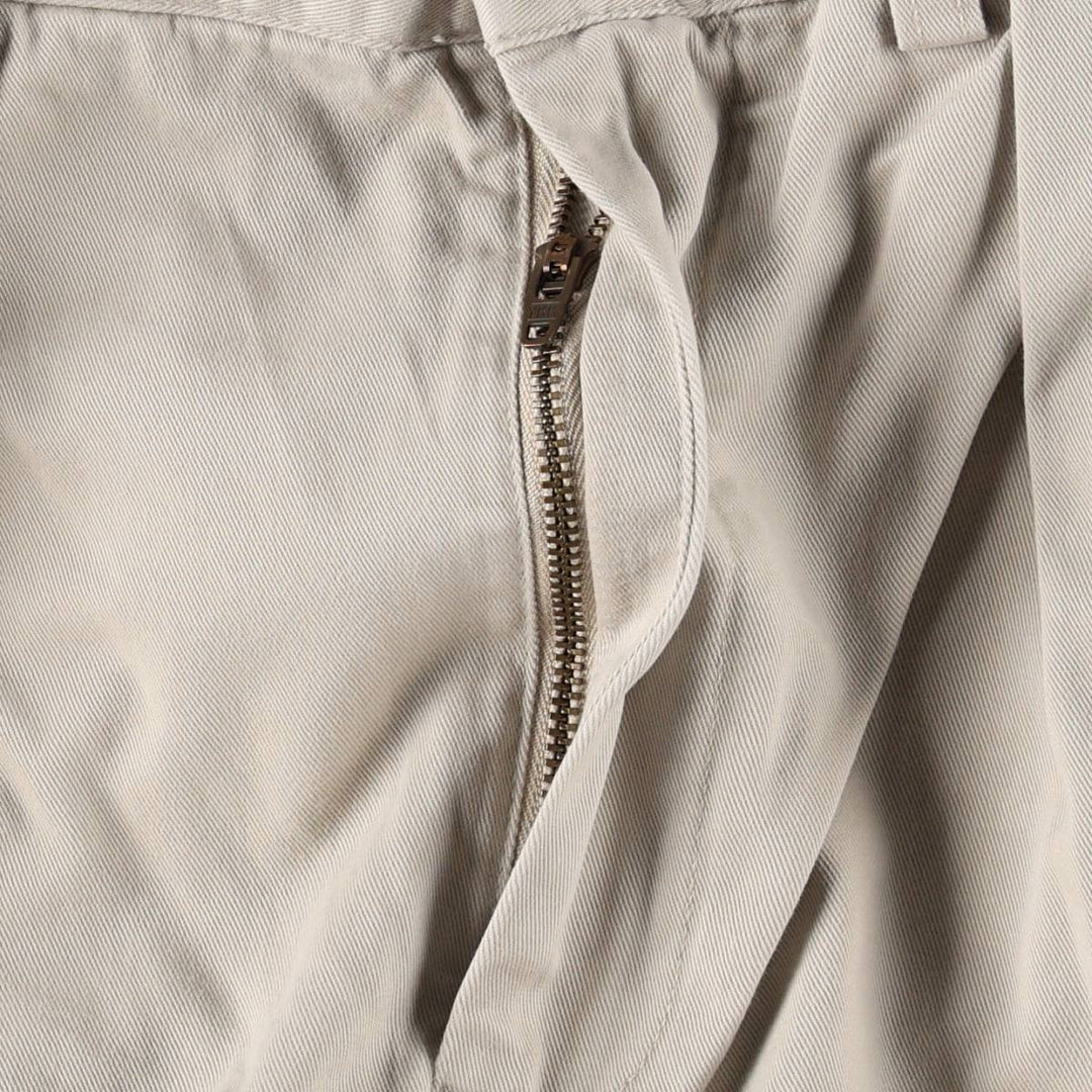 Ralph Lauren Polo by Ralph Lauren ANDREW PANT Two-Pleat Chino Pants Men's W31 (approx.) cotton Beige type Vintage Second Hand