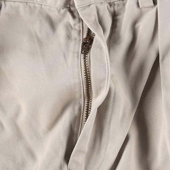 Ralph Lauren Polo by Ralph Lauren ANDREW PANT Two-Pleat Chino Pants Men's W31 (approx.) cotton Beige type Vintage Second Hand