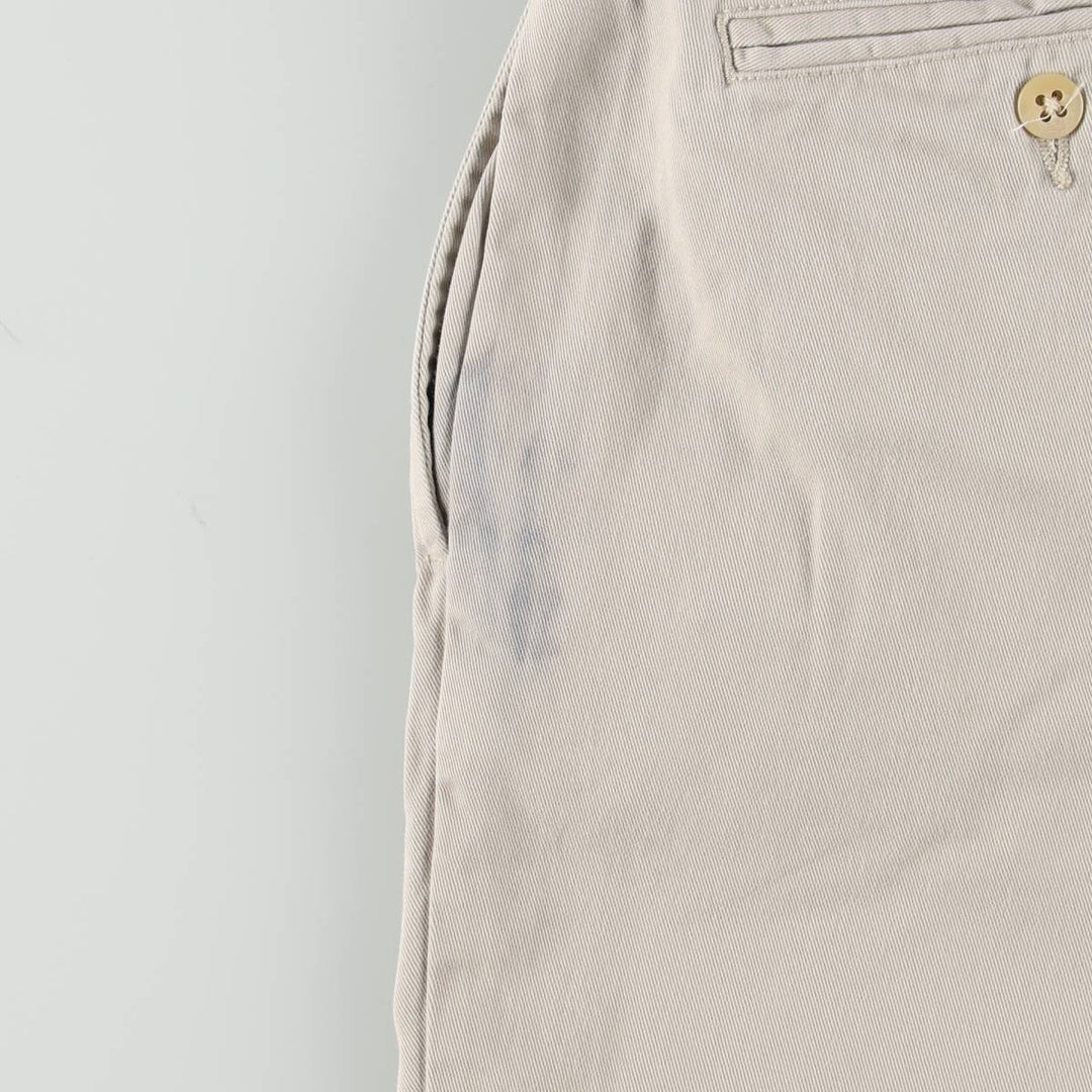Ralph Lauren Polo by Ralph Lauren ANDREW PANT Two-Pleat Chino Pants Men's W31 (approx.) cotton Beige type Vintage Second Hand
