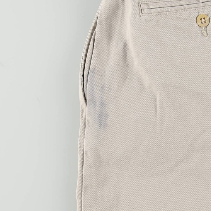 Ralph Lauren Polo by Ralph Lauren ANDREW PANT Two-Pleat Chino Pants Men's W31 (approx.) cotton Beige type Vintage Second Hand