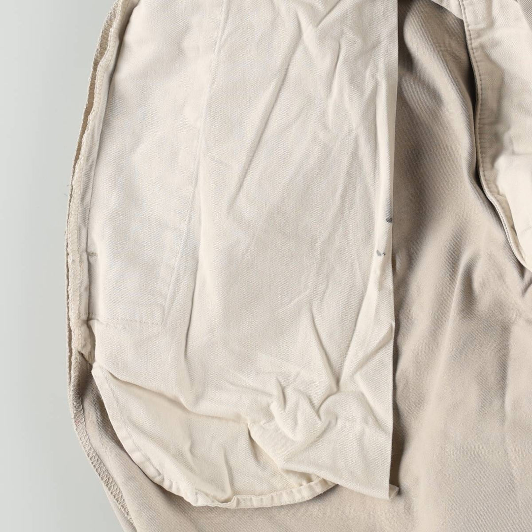 Ralph Lauren Polo by Ralph Lauren ANDREW PANT Two-pleat Chino Pants Men's W35 equivalent cotton Beige type Vintage Second Hand