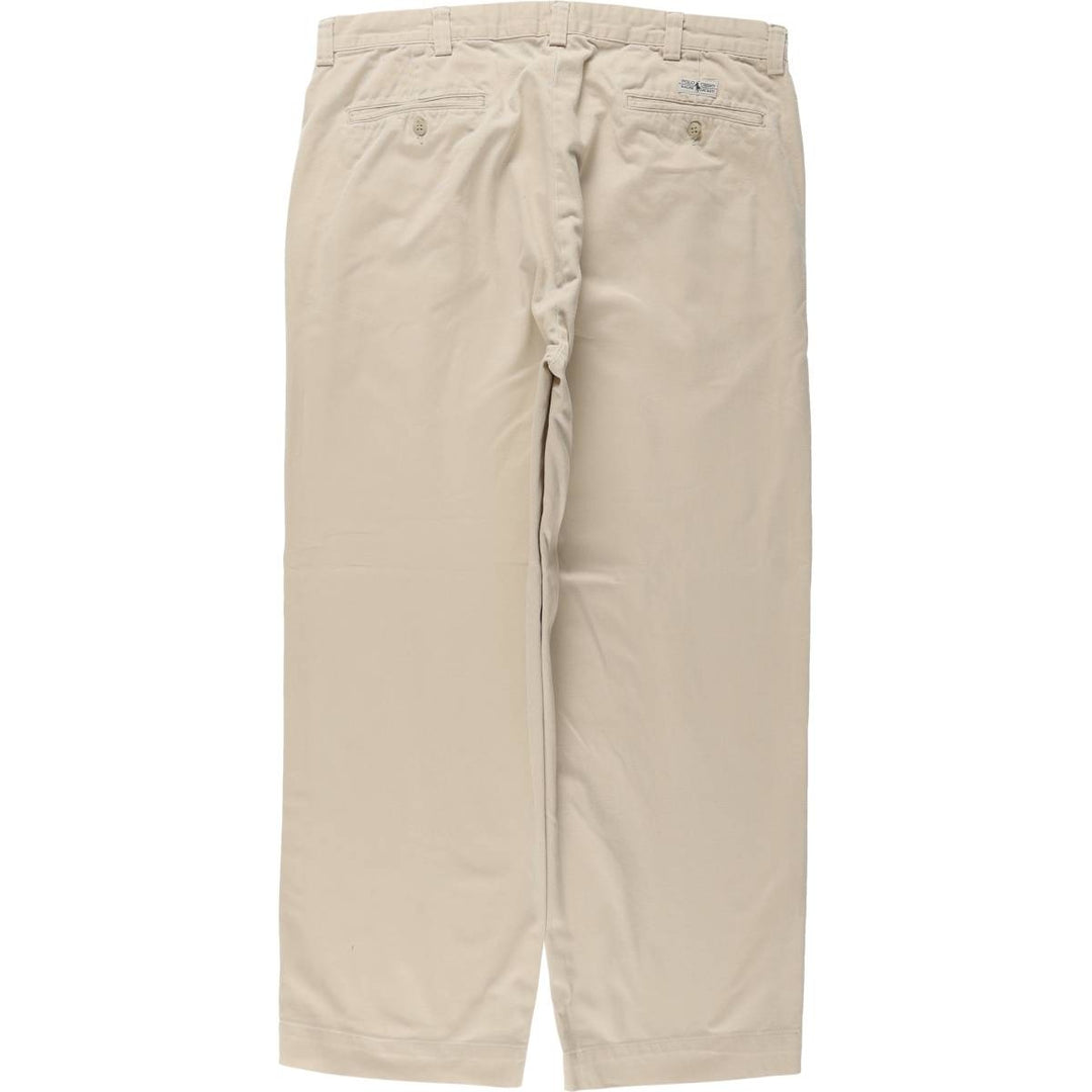 Ralph Lauren POLO by Ralph Lauren PHILIP PANT Chino pants for men, size W36 cotton Beige type Vintage Second Hand