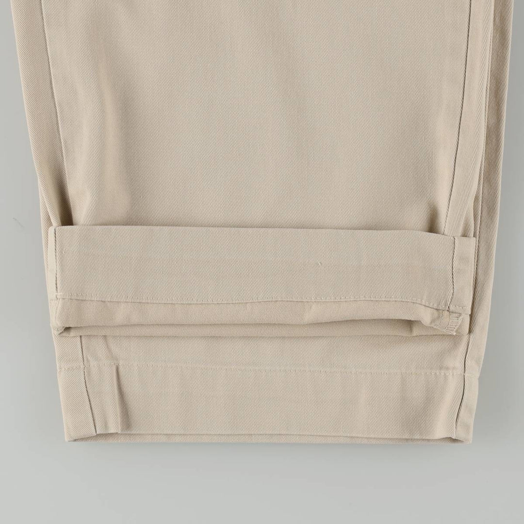 Ralph Lauren POLO by Ralph Lauren PHILIP PANT Chino pants for men, size W36 cotton Beige type Vintage Second Hand
