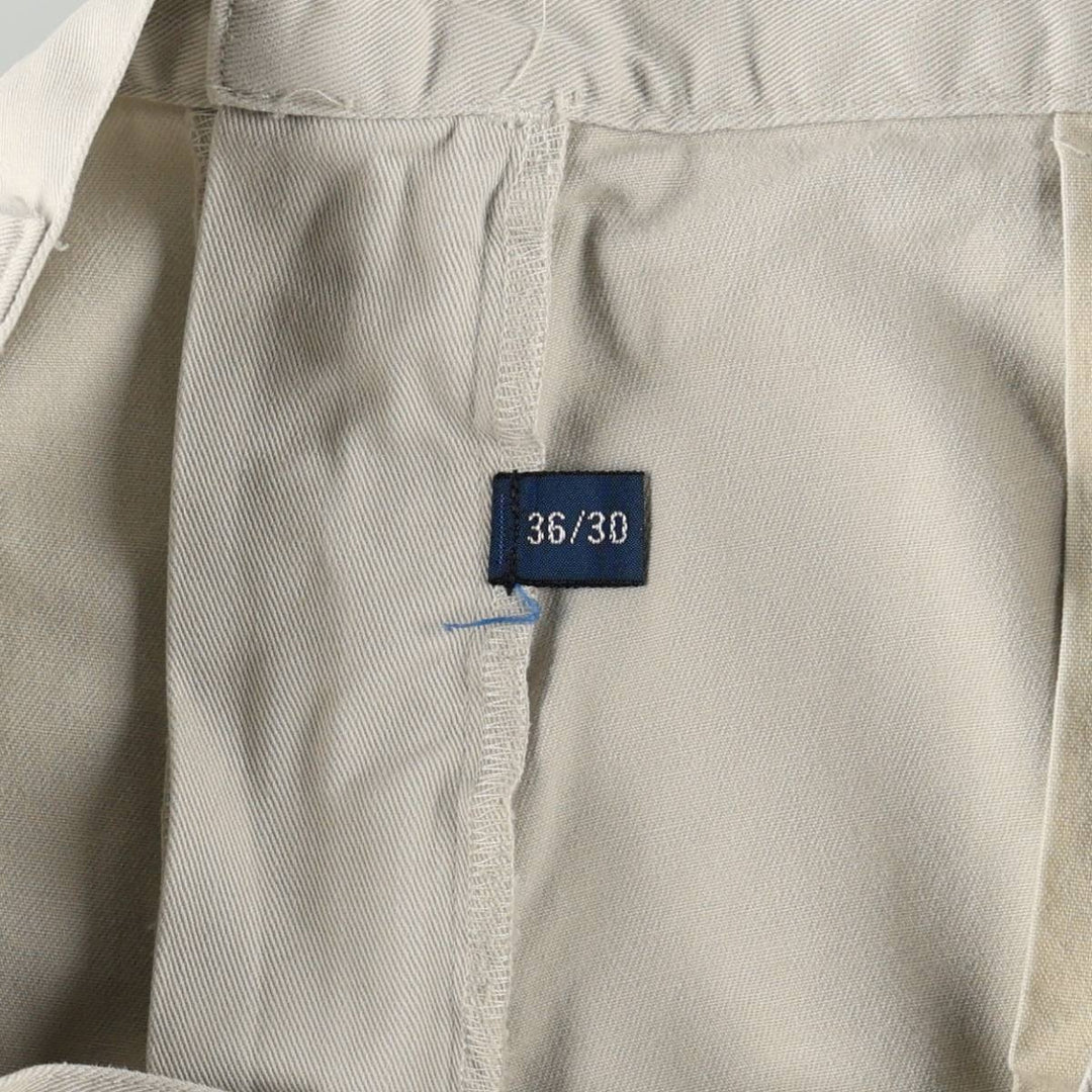 Ralph Lauren Polo by Ralph Lauren Chino Pants, Men's Size W36 (approx.) cotton ivory Vintage Second Hand