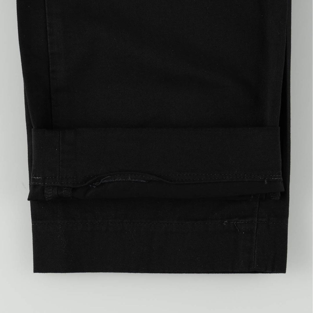 Ralph Lauren POLO RALPH LAUREN Slim Fit Chino Pants, Men's Size W35 (approx.) cotton black type Vintage Second Hand