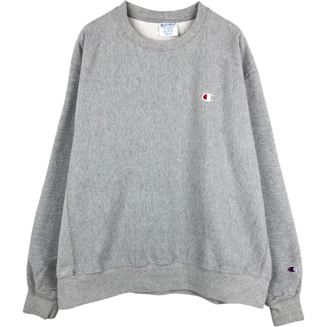 Champion REVERSE WEAVE Reverse Weave One-Point Logo Sweatshirt, Men's XL cotton gray type Vintage Second Hand