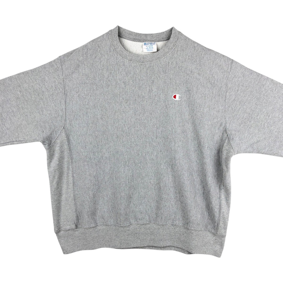 Champion REVERSE WEAVE Reverse Weave One-Point Logo Sweatshirt, Men's XL cotton gray type Vintage Second Hand