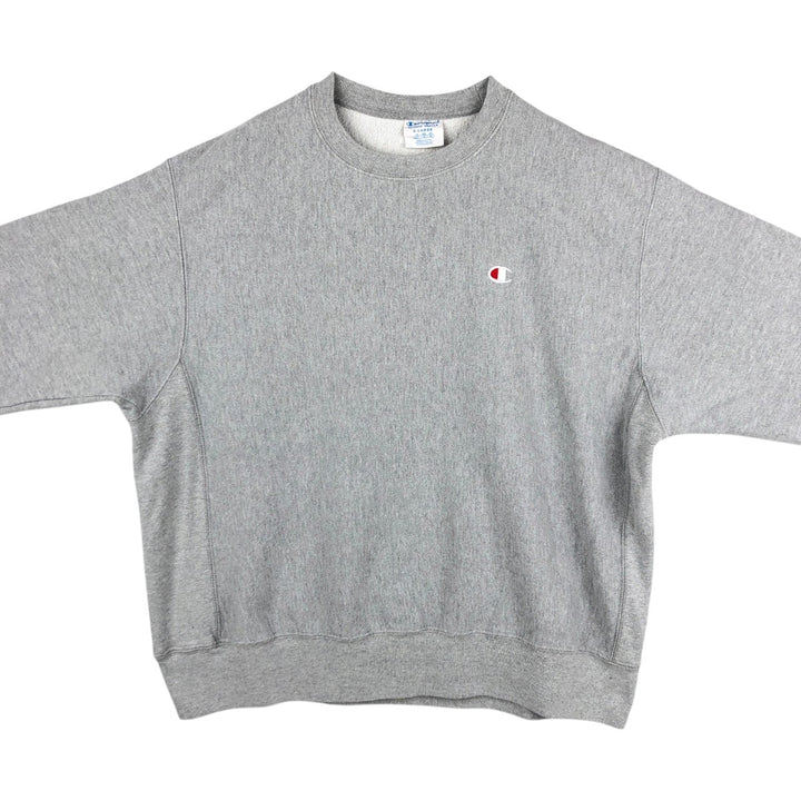 Champion REVERSE WEAVE Reverse Weave One-Point Logo Sweatshirt, Men's XL cotton gray type Vintage Second Hand