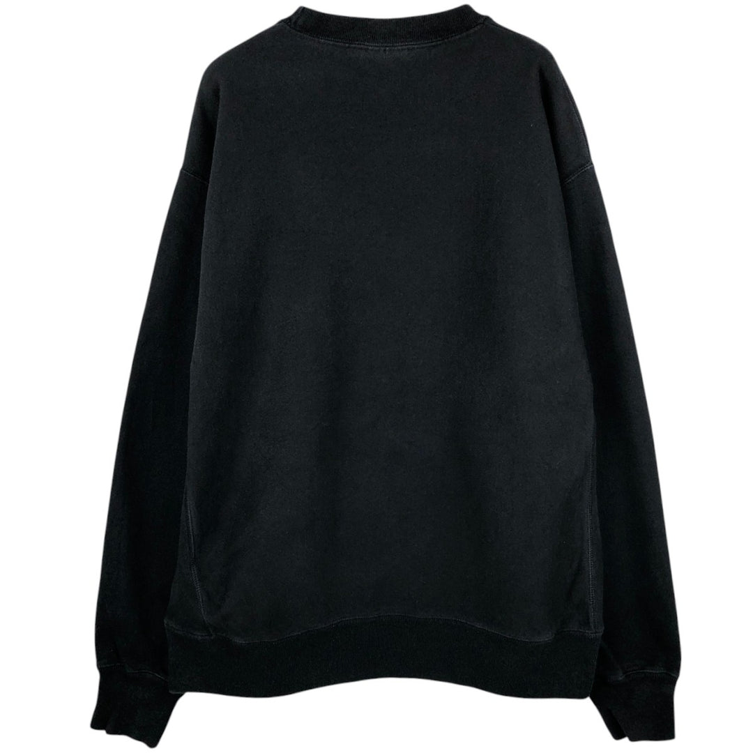 Champion REVERSE WEAVE Reverse Weave One Point Logo Sweatshirt Trainer Men's L size cotton black type Vintage Second Hand