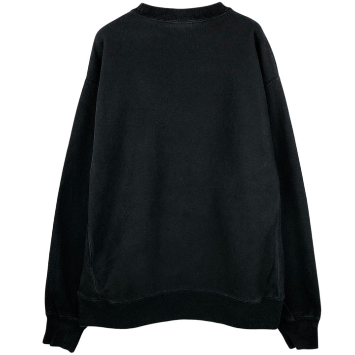 Champion REVERSE WEAVE Reverse Weave One Point Logo Sweatshirt Trainer Men's L size cotton black type Vintage Second Hand