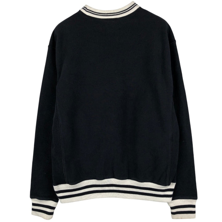 Champion REVERSE WEAVE Reverse Weave Logo Sweatshirt, Men's Size M cotton black type Vintage Second Hand
