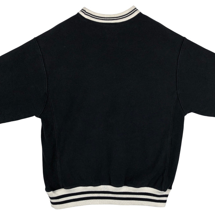 Champion REVERSE WEAVE Reverse Weave Logo Sweatshirt, Men's Size M cotton black type Vintage Second Hand
