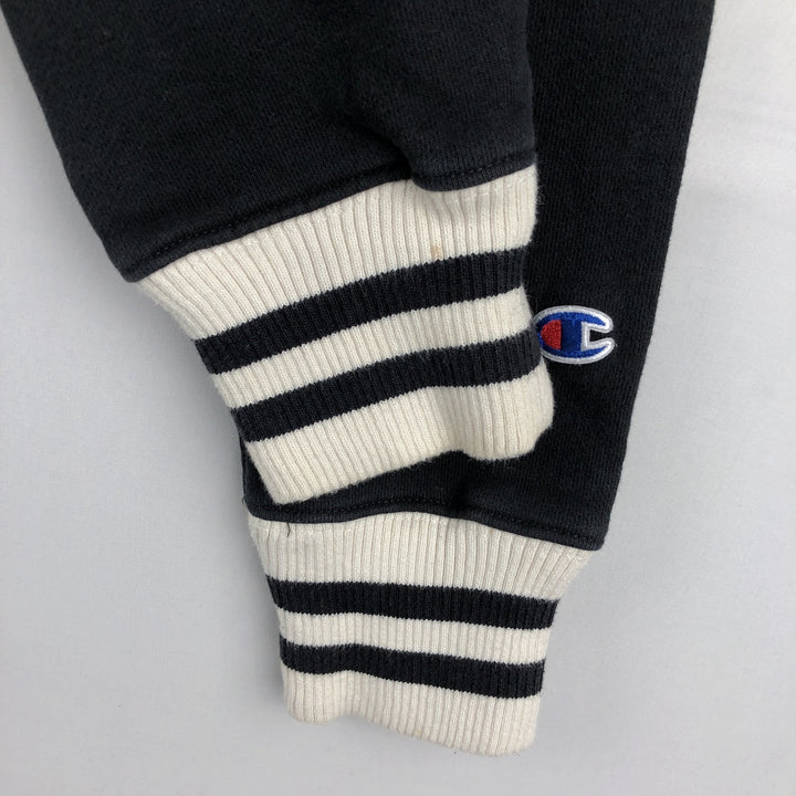 Champion REVERSE WEAVE Reverse Weave Logo Sweatshirt, Men's Size M cotton black type Vintage Second Hand