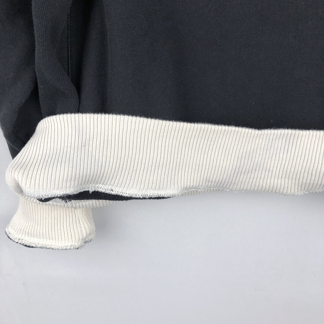 Champion REVERSE WEAVE Reverse Weave Logo Sweatshirt, Men's Size M cotton black type Vintage Second Hand