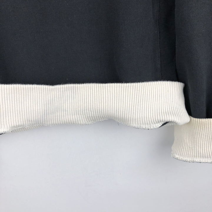 Champion REVERSE WEAVE Reverse Weave Logo Sweatshirt, Men's Size M cotton black type Vintage Second Hand