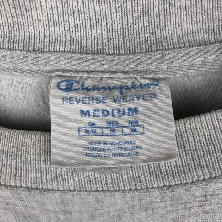 Champion REVERSE WEAVE Reverse Weave College Sweatshirt Trainer Men's M size cotton gray type Vintage Second Hand