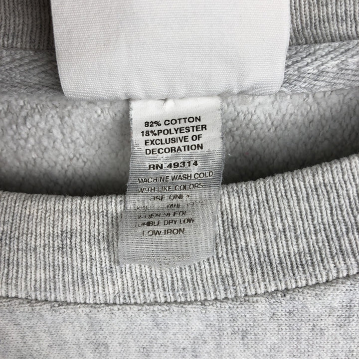 Champion REVERSE WEAVE Reverse Weave College Sweatshirt Trainer Men's M size cotton gray type Vintage Second Hand