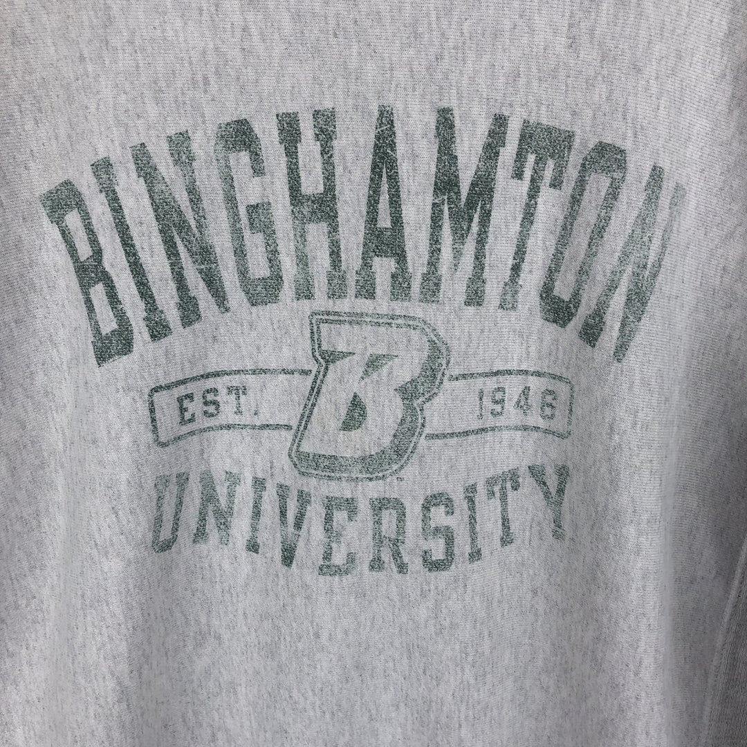 Champion REVERSE WEAVE Reverse Weave College Sweatshirt Trainer Men's M size cotton gray type Vintage Second Hand