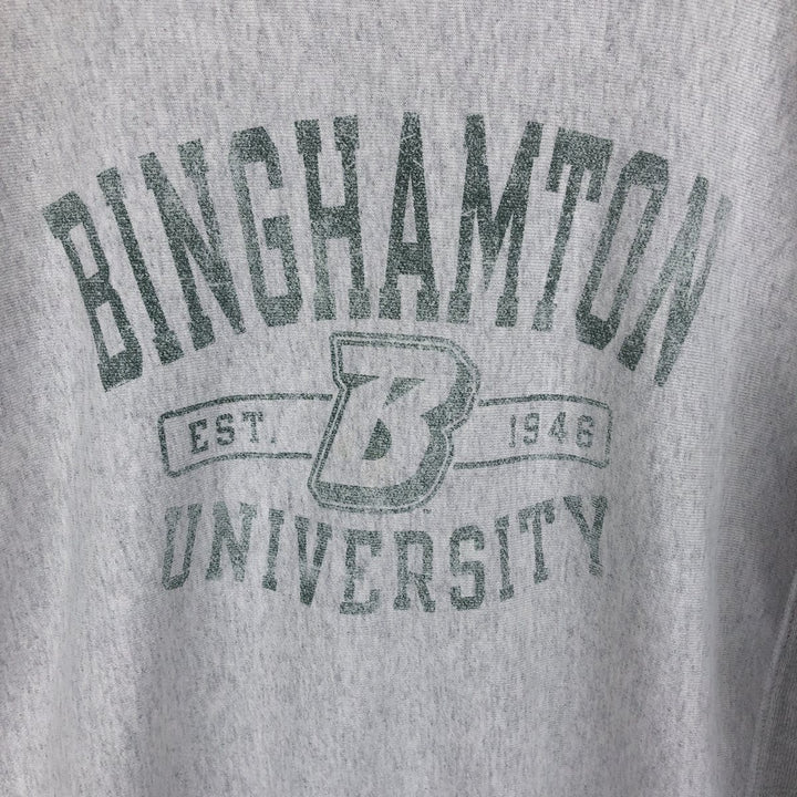 Champion REVERSE WEAVE Reverse Weave College Sweatshirt Trainer Men's M size cotton gray type Vintage Second Hand