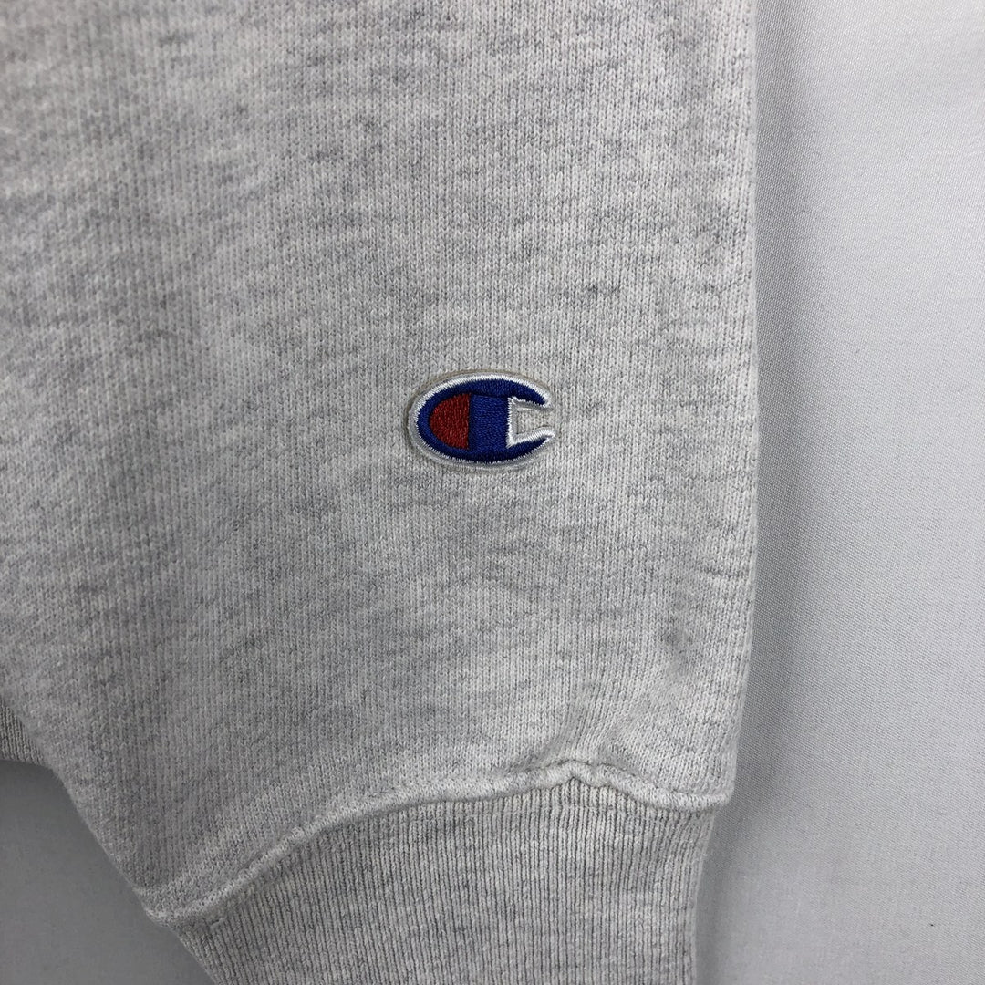 Champion REVERSE WEAVE Reverse Weave College Sweatshirt Trainer Men's M size cotton gray type Vintage Second Hand