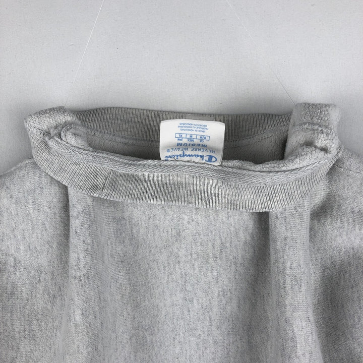 Champion REVERSE WEAVE Reverse Weave College Sweatshirt Trainer Men's M size cotton gray type Vintage Second Hand