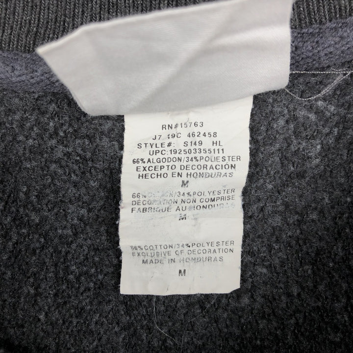 Champion REVERSE WEAVE Reverse Weave Printed Sweatshirt Trainer Men's M size cotton Charcoal Vintage Second Hand