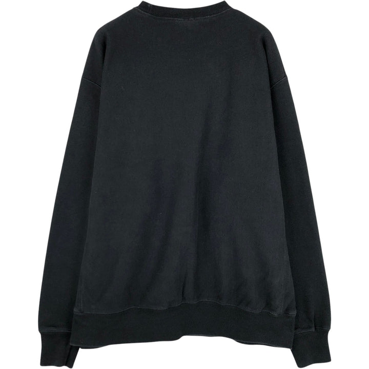 Champion REVERSE WEAVE Reverse Weave One-Point Logo Sweatshirt, Men's XL cotton black type Vintage Second Hand