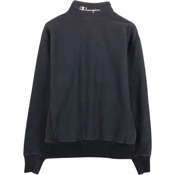 2000'S Champion Reverse Weave One-Point Logo Sweatshirt, Men's Size L cotton black type Vintage Second Hand