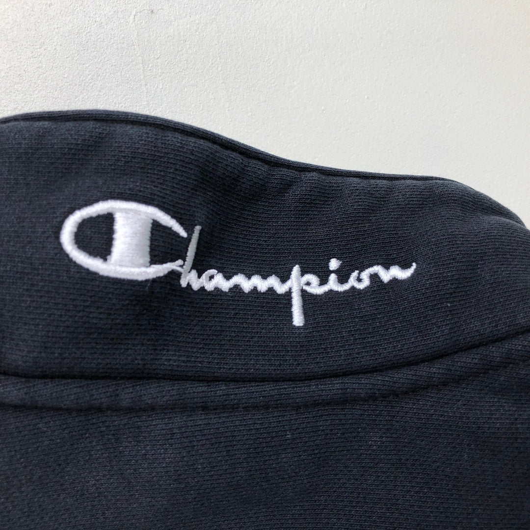 2000'S Champion Reverse Weave One-Point Logo Sweatshirt, Men's Size L cotton black type Vintage Second Hand