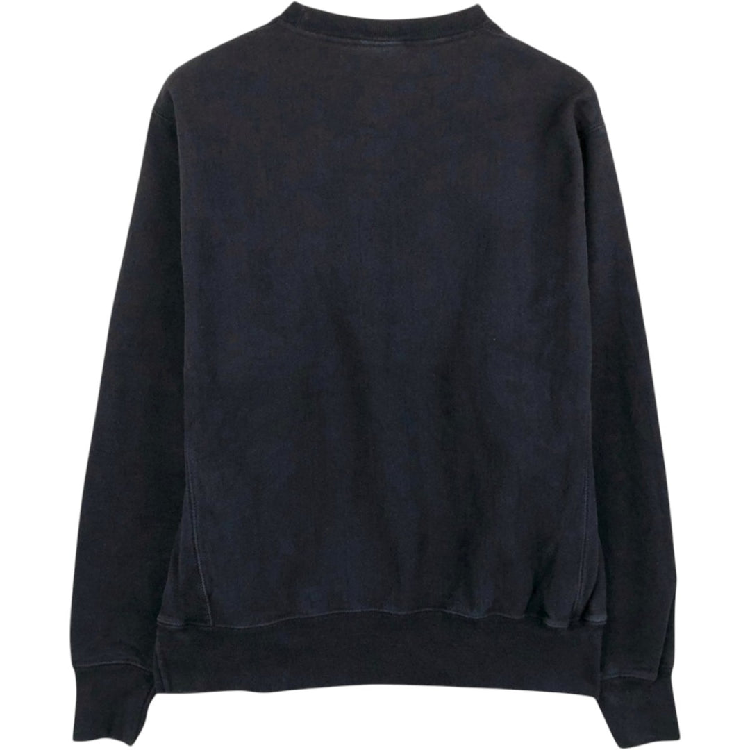 Champion REVERSE WEAVE Reverse Weave College Sweatshirt Trainer Men's M size cotton black type Vintage Second Hand