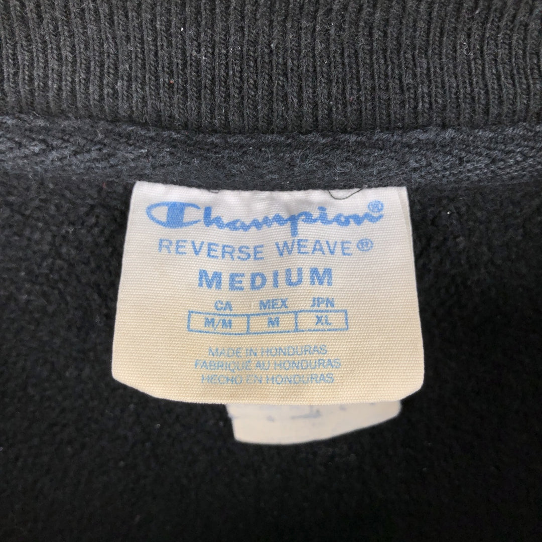 Champion REVERSE WEAVE Reverse Weave One Point Logo Sweatshirt Trainer Men's M cotton black type Vintage Second Hand