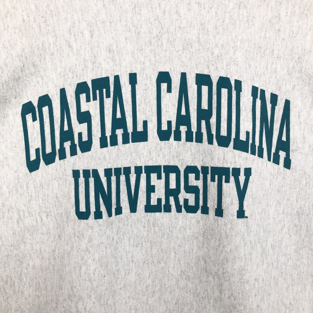 2000'S Champion Reverse Weave College Sweatshirt (Men's Size L) cotton gray type Vintage Second Hand