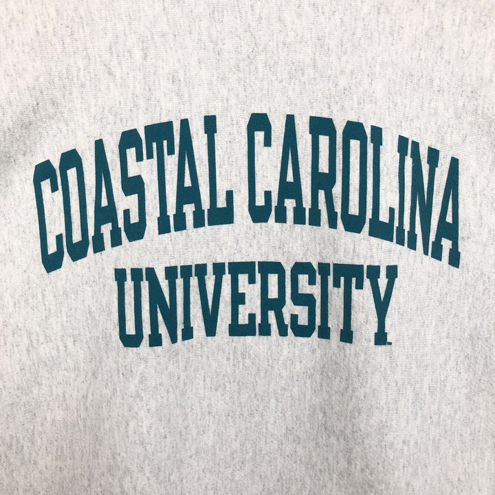 2000'S Champion Reverse Weave College Sweatshirt (Men's Size L) cotton gray type Vintage Second Hand