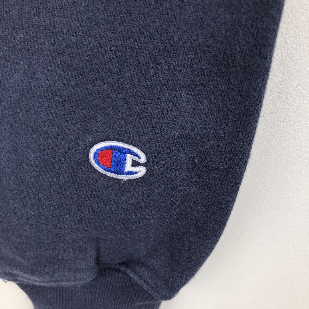 2000'S Champion Reverse Weave Print College Sweatshirt (Men's Size M) cotton black type Vintage Second Hand