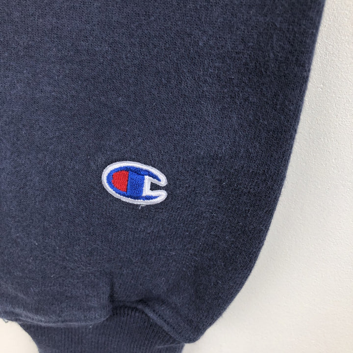 2000'S Champion Reverse Weave Print College Sweatshirt (Men's Size M) cotton black type Vintage Second Hand