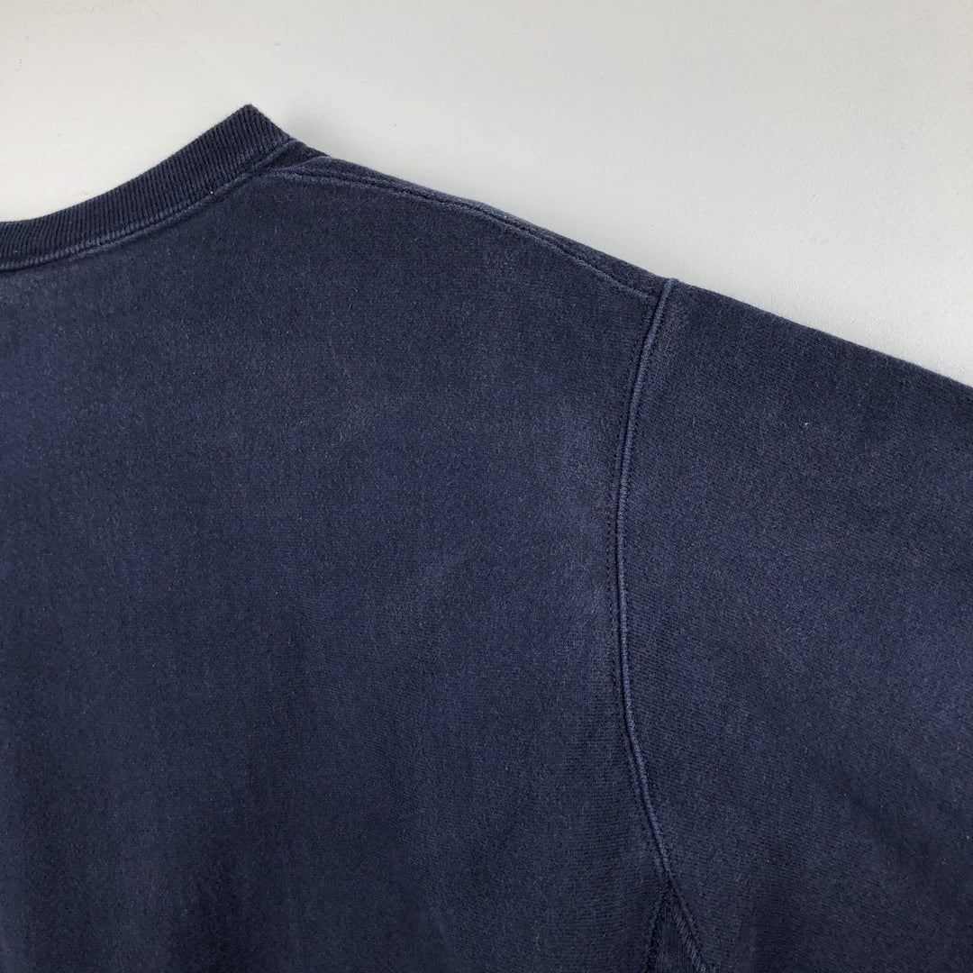 2000'S Champion Reverse Weave Print College Sweatshirt (Men's Size M) cotton black type Vintage Second Hand