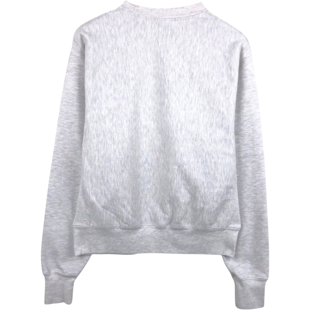 2000'S Champion Reverse Weave College Sweatshirt, Men's Size M (approx.), Triple Print cotton gray type Vintage Second Hand