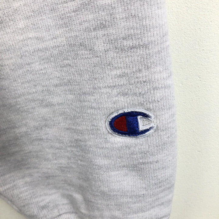 2000'S Champion Reverse Weave College Sweatshirt, Men's Size M (approx.), Triple Print cotton gray type Vintage Second Hand
