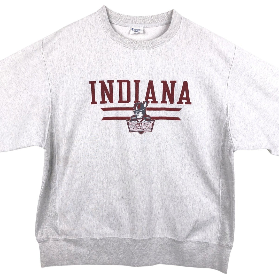 Champion Reverse Weave College Sweatshirt (Men's Size L) unclear gray type Vintage Second Hand