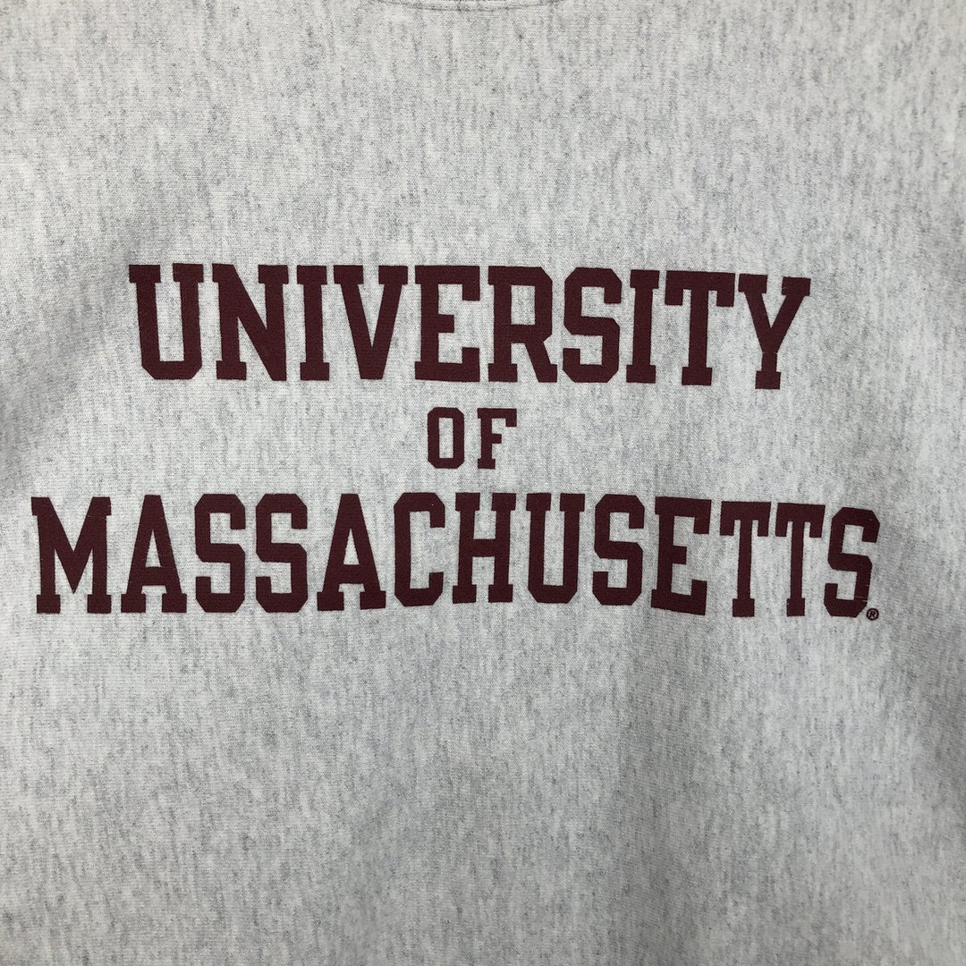2000'S Champion Reverse Weave College Sweatshirt, Men's Size L (approx.), Triple Print unclear gray type Vintage Second Hand