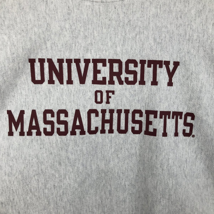 2000'S Champion Reverse Weave College Sweatshirt, Men's Size L (approx.), Triple Print unclear gray type Vintage Second Hand