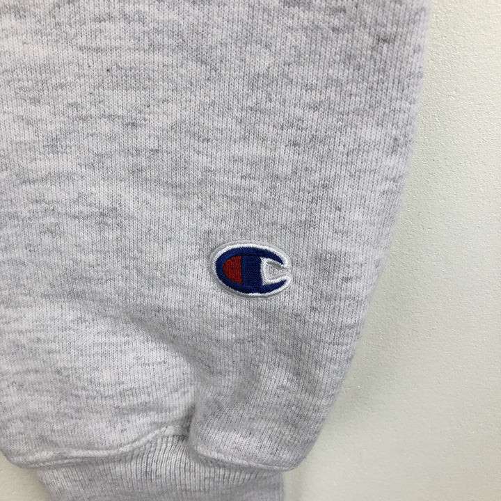2000'S Champion Reverse Weave College Sweatshirt, Men's Size L (approx.), Triple Print unclear gray type Vintage Second Hand