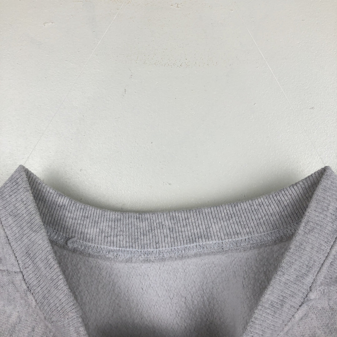 2000'S Champion Reverse Weave College Sweatshirt, Men's Size L (approx.), Triple Print unclear gray type Vintage Second Hand
