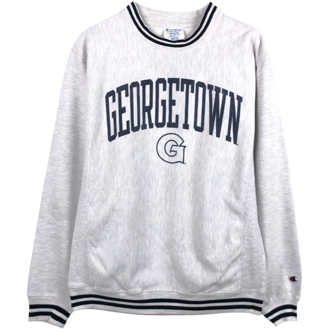 2000'S Champion Reverse Weave College Sweatshirt, Men's Size Medium unclear gray type Vintage Second Hand