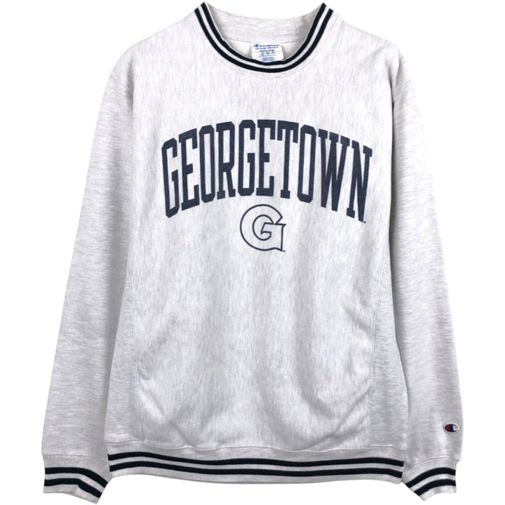 2000'S Champion Reverse Weave College Sweatshirt, Men's Size Medium unclear gray type Vintage Second Hand